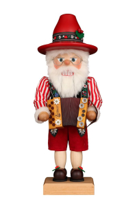 Ulbricht Nussknacker Premium - "Bayer mit Ziehharmonika" NEU 2026 -